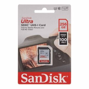 Tarjeta de memoria MICROSD 256GB Sandisk ULTRA 100MB/S C10