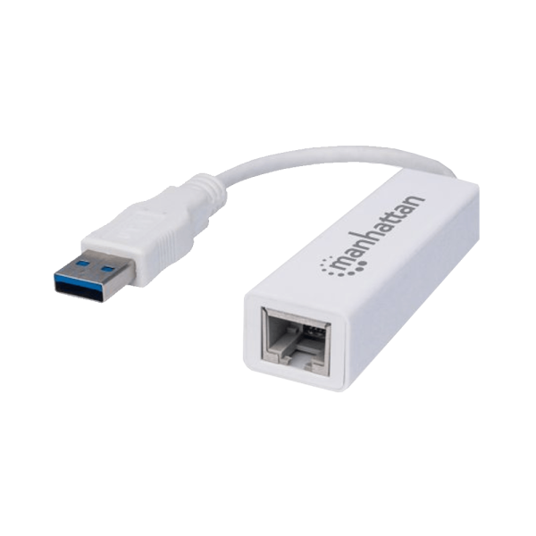 Adaptador USB 3.0 a RJ-45 Manhattan 506847 GIGABIT