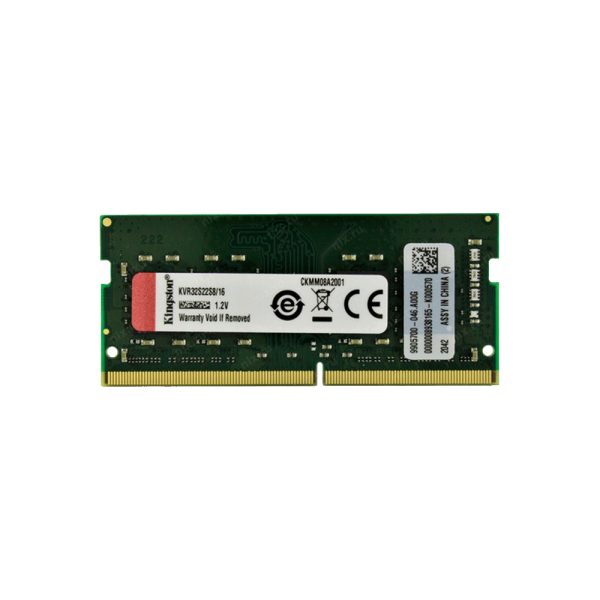 Memoria para notebook DDR4 16GB 3200 Kingston KVR32S22S8/16