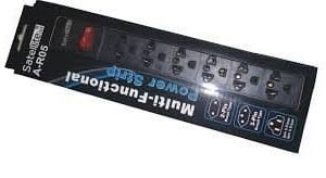 Supresor o filtro de linea SATE A-R05 de 6 tomas 1.5 Metros