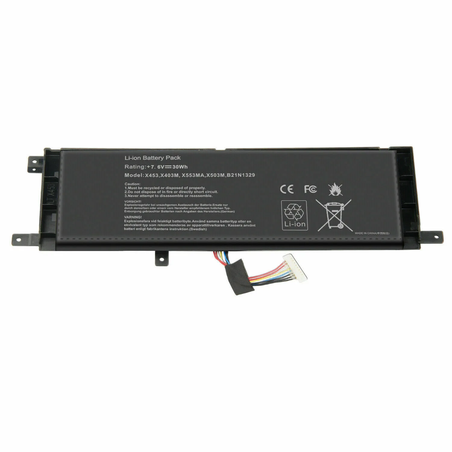 Batería B21N1329 para Asus X553MA X453MA X553M X453M X453 X553 X403 X403MA