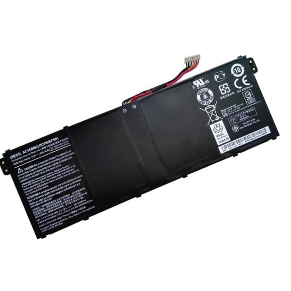 Batería para Acer Aspire V3-371 V3-111 ES1-511 E5-771G P276 AC14B8K AC14B3K 48WH Interna