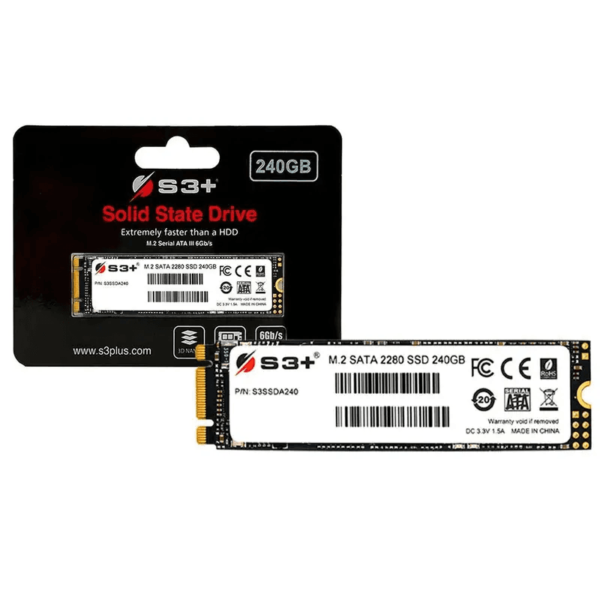 Disco SSD M.2 240GB S3+ S3SSDA240