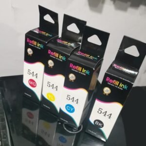 Tinta compatible para recarga de impresora Epson 504/544 70ml color Amarillo
