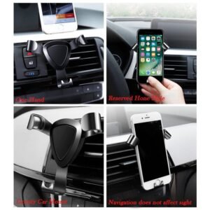 Soporte de auto para Smartphone o GPS 360° Rotating Gravity