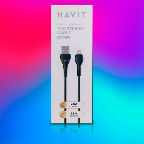 Cable para celular Lightning Havit CB6160 Para Iphone