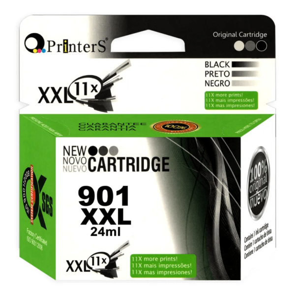 Cartucho de tinta Printers 901 XXL Negro