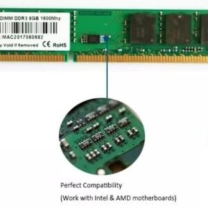 Memoria para PC DDR3 8GB Macroway 1600MHZ