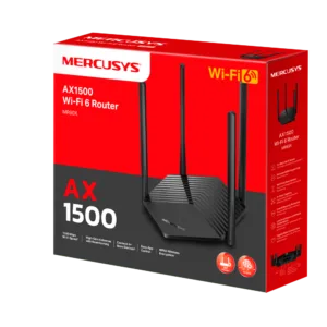 Router Mercusys MR60X AX1500 Dual Band Wifi 6