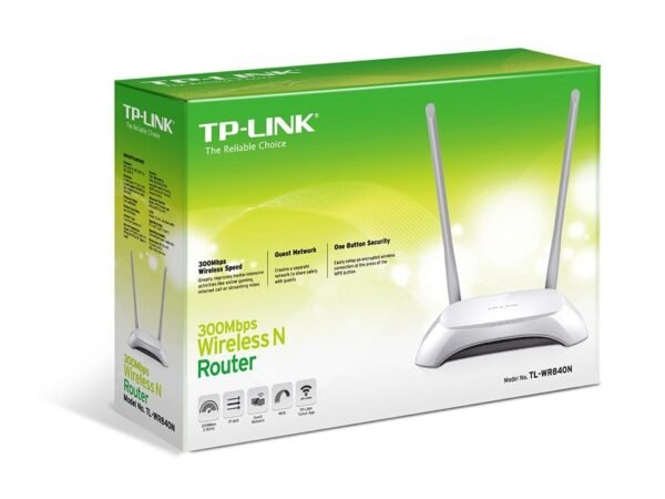 Router inalámbrico  TP-Link TL-WR840N 300MBPS