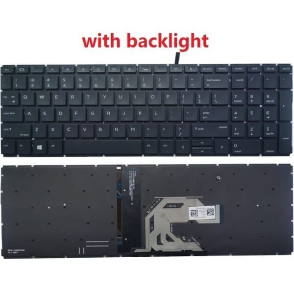 Teclado para HP ProBook 450 G6 455R G6 455 G6 G7 Series Backlit