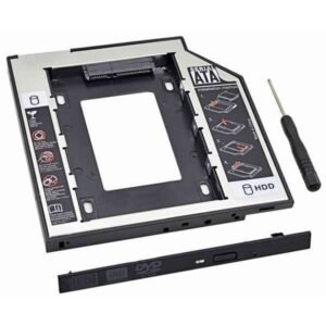 Adaptador HDD CADDY Grabador NB 12.7MM P/ HD 2.5 Pulgadas SATA