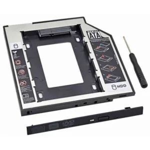 Adaptador HDD CADDY Grabador NB 12.7MM P/ HD 2.5 Pulgadas SATA
