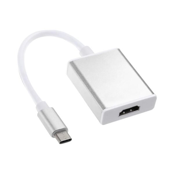 Adaptador Tipo C A HDMI Hembra SATE AL-91 4K 30 Hz