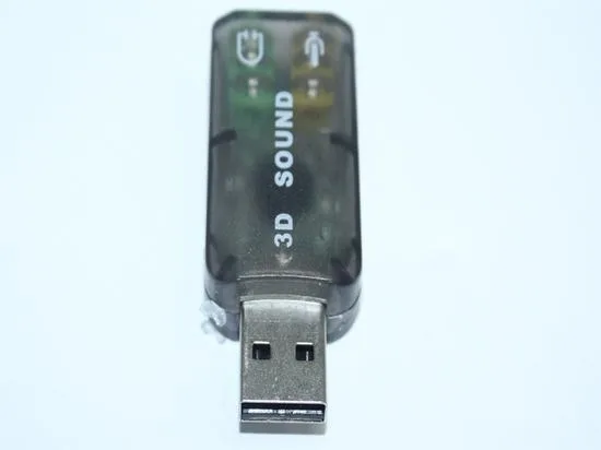 Adaptador de audio USB P/ 5.1 P2 Microfins HR1266