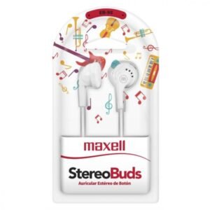 Auricular Maxell stereo ear buds EB-95 Blanco