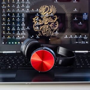 Auricular Bluetooth Havit XB450BT Rojo