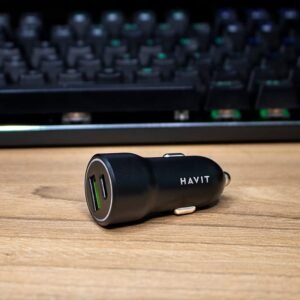 Cargador rápido para auto Havit CC613