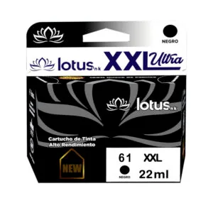 Cartucho de tinta Lotus 61 XXL Negro