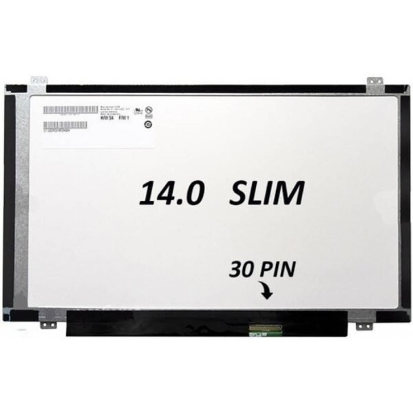 Display 14.0 Pulgadas SLIM de 30 Pines con brackets