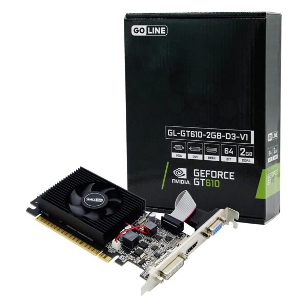 Tarjeta Gráfica GOLINE GeForce GT610 2GB DDR3