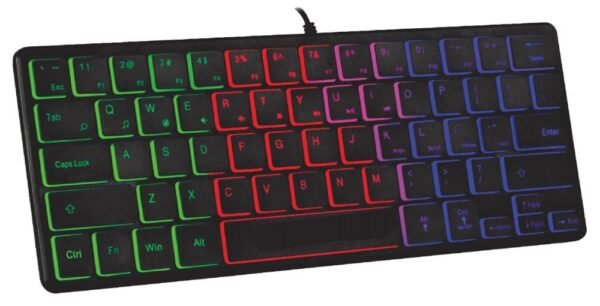 Teclado USB Sate AK-872 Mini retroiluminado