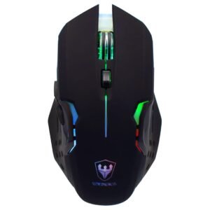 Mouse Inalámbrico Wireless Gamer Sate A901G LED Recargable