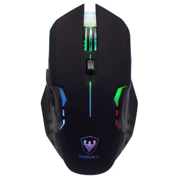 Mouse Inalámbrico Wireless Gamer Sate A901G LED Recargable