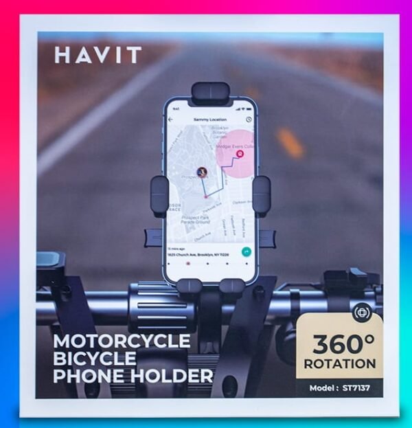 Soporte de Celular para Moto Havit ST7137