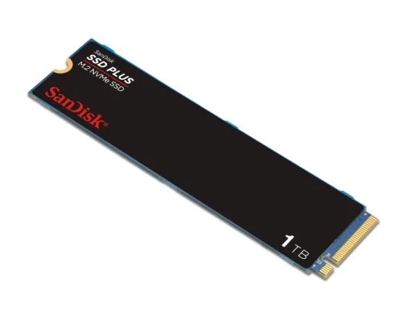 Disco SSD M.2 NVMe de 1Tb Sandisk Plus SDSSDA3N-1T00-G26