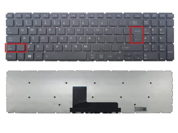 Teclado para notebook Toshiba C50-C C55-C C55T-C5300 C55T-C5224 C55-C5270