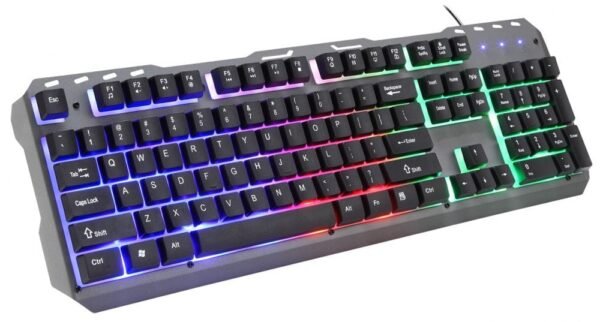 Teclado Gamer Español SATE retroiluminado USB AK-85