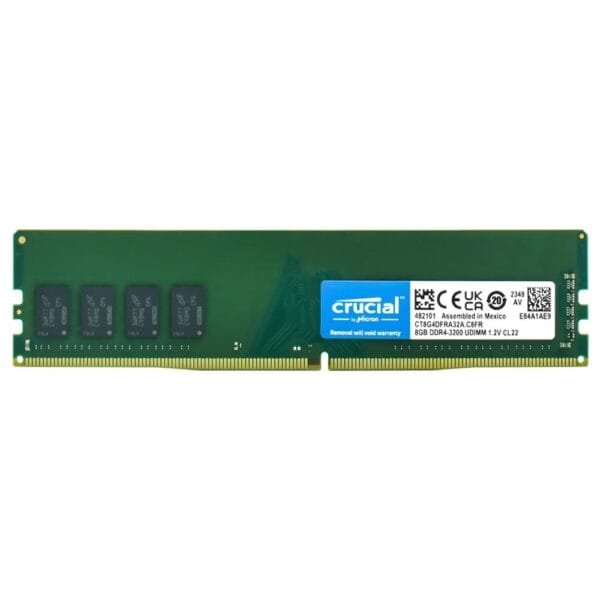 Memoria para PC DDR4 8GB 3200 Crucial CT8G4DFRA32A