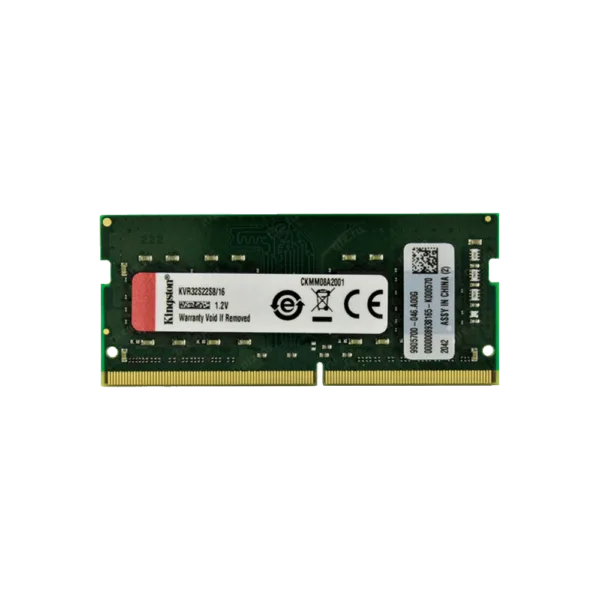 Memoria para notebook DDR4 16GB 3200 Kingston KVR32S22S8/16