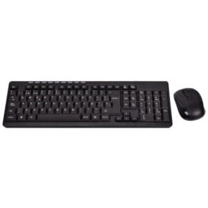 Combo Kit teclado y mouse inalámbrico SATE 2.4GHz AK-75G