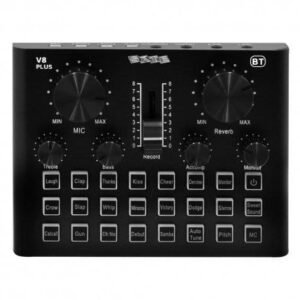 Consola de sonido con efectos Sate A-MK37 Podcast - Tiktok