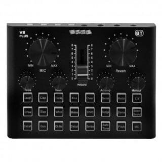 Consola de sonido con efectos Sate A-MK37 Podcast - Tiktok