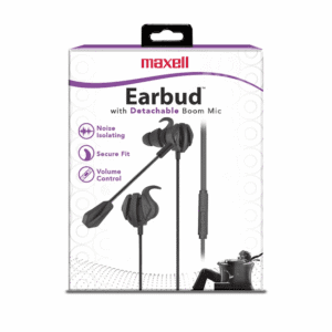 Auricular Maxell Eb-V2 con Microfono desmontable