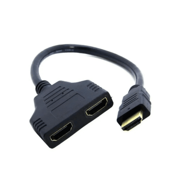 Multiplicador splitter HDMI 1×2 de 1 entrada y 2 salidas 1080p