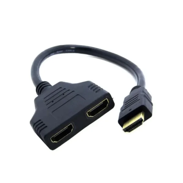 Multiplicador splitter HDMI 1×2 de 1 entrada y 2 salidas 1080p