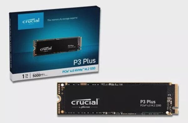 Disco SSD M.2 NVMe de 1TB Crucial P3 Plus CT1000P3PSSD8
