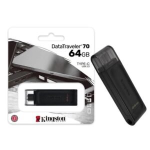 Pendrive de 64GB Kingston DT70 Tipo C