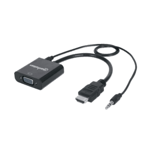 Adaptador HDMI a VGA con Audio Manhattan 151559