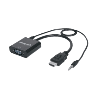 Adaptador HDMI a VGA con Audio Manhattan 151559