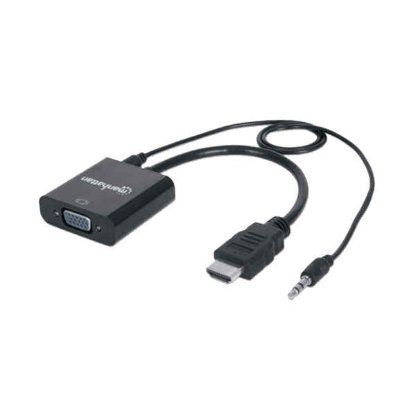 Adaptador HDMI a VGA con Audio Manhattan 151559