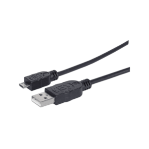 Cable USB-A a MICRO-B Manhattan M/M 1.8M 307178