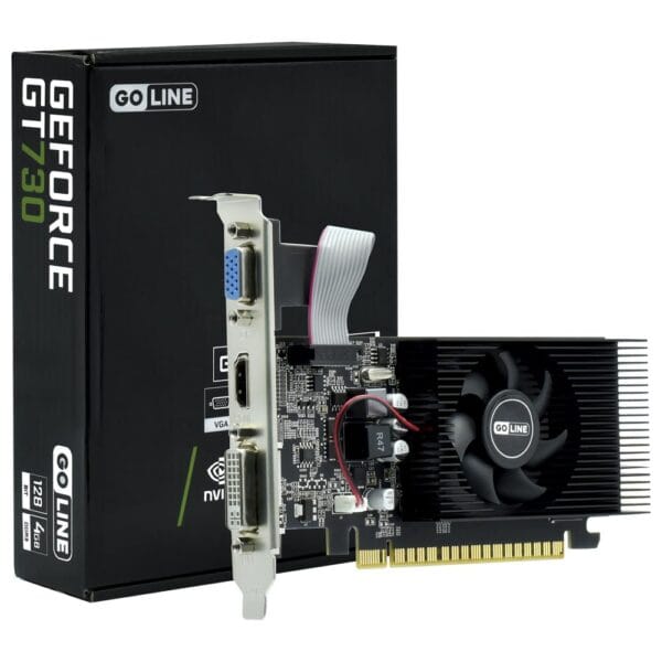 Tarjeta Gráfica Goline 4GB Nvidia GeForce GT730 GDDR3 128Bits