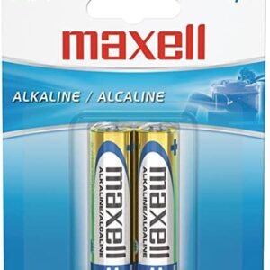Pila alcalina AA Maxell pack de 2 unidades