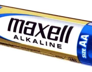 Pila alcalina AA Maxell por Unidad