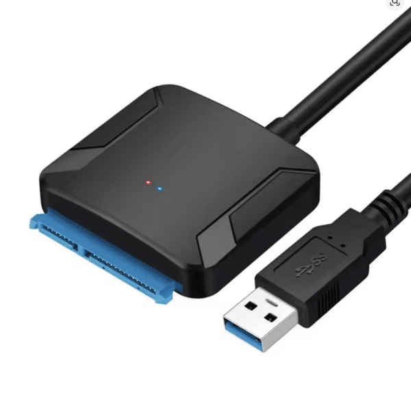 Adaptador USB 3.0 a SATA 3 para disco HDD/SSD 2.5/3.5